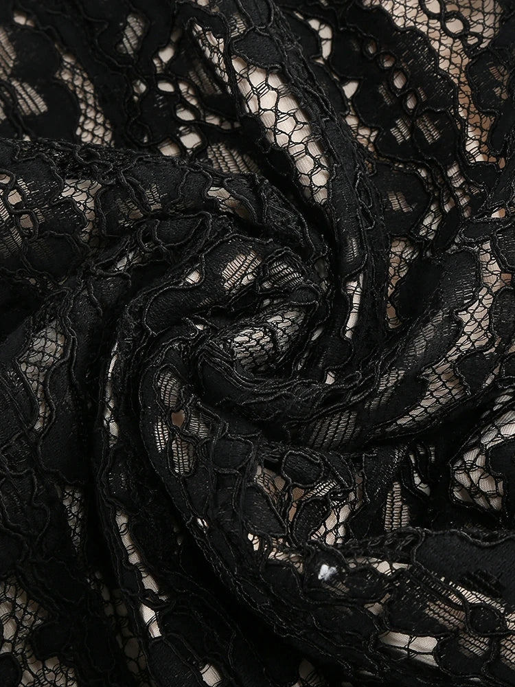 Floral Lace Corseted Bodycon Dresses