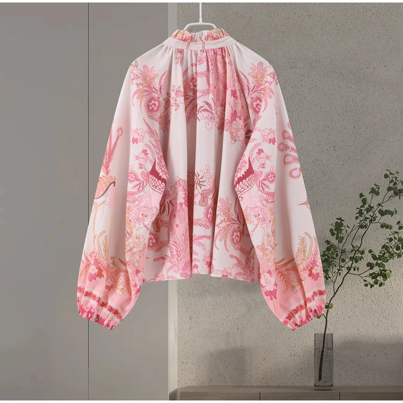 Womens Casual Floral Print Shorts Sets