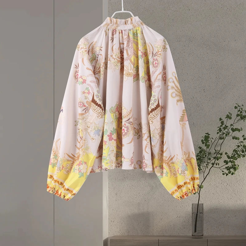 Womens Casual Floral Print Shorts Sets