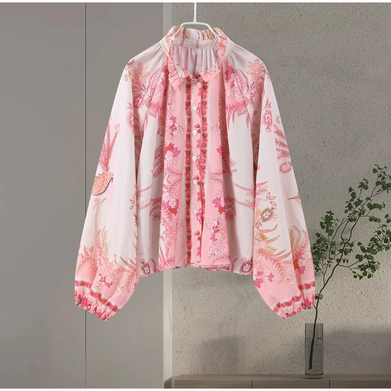 Womens Casual Floral Print Shorts Sets