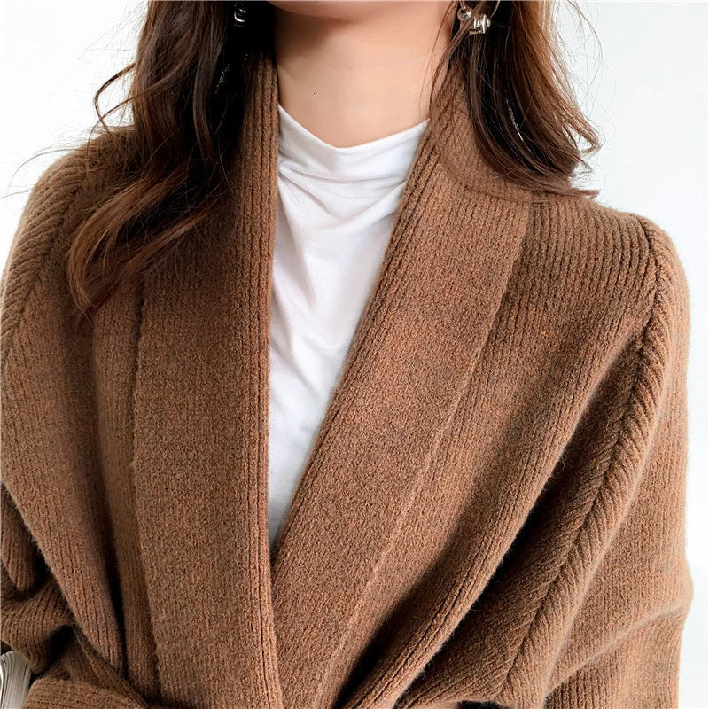 Knitted Oversized Duster Cardigan