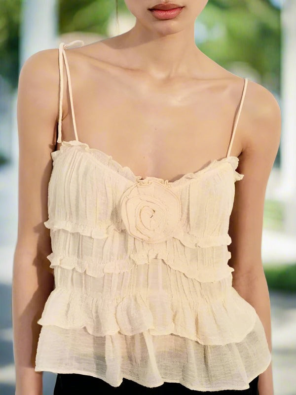 Ruffle Cami Top